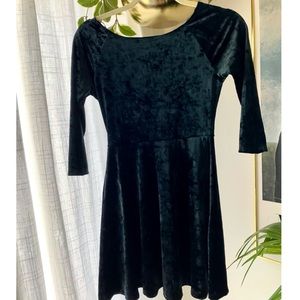 Long Sleeve Skater Dress